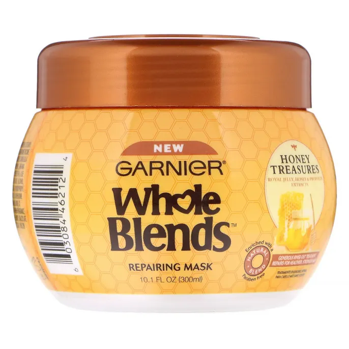 Garnier, Восстанавливающая маска Whole Blends, «Медовые сокровища», 300 мл