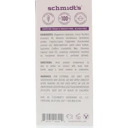 Schmidt's, Натуральный дезодорант, формула для чувствительной кожи, кончики лаванды, 92 г