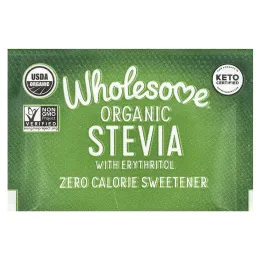 Wholesome Sweeteners, Органическая стевия, смесь подсластителей с нулевой калорийностью, 75 отдельных пакетиков, 75 г (2,65 унции)