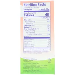 Plum Organics, Organics, яблочное пюре с клубникой и свеклой, 4 пакетика по 90 г