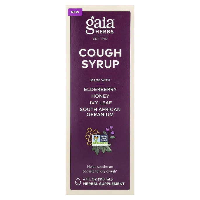Gaia Herbs, Сироп от кашля, 118 мл (4 жидк. унц.)