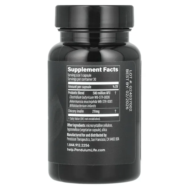 Pendulum, Пробиотик GLP-1, 30 капсул