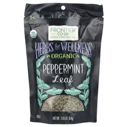 Frontier Co-op, органические листья перечной мяты, 58 г (2,05 унции)