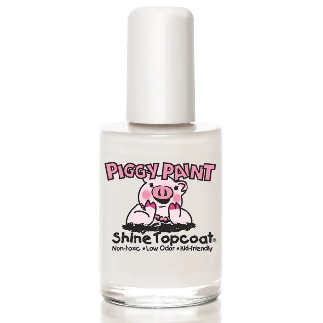 Piggy Paint, Покрытие для лака, 0,5 жидкой унции (15 мл)