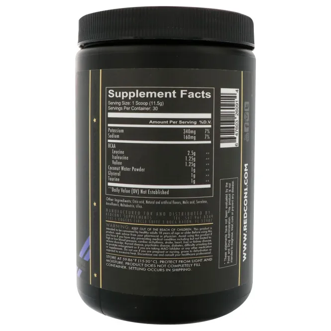 Redcon1, Разрыв, аминокислоты, синий лимонад, 345 г