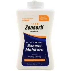 Crown Laboratories, Порошок Zeasorb 2,5 унции
