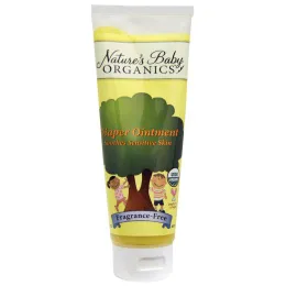 Nature's Baby Organics, Мазь под подгузники, без запаха, 3 жидкие унции (85,05 г)