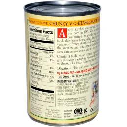 Amy's, Органический суп с кусочками овощей, 14,5 унций (411 г)