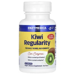 Enzymedica, Kiwi Regular, киви, 30 таблеток