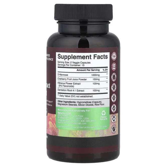 Nature's Craft, Поддержка мочевыводящих путей, 30 капсул