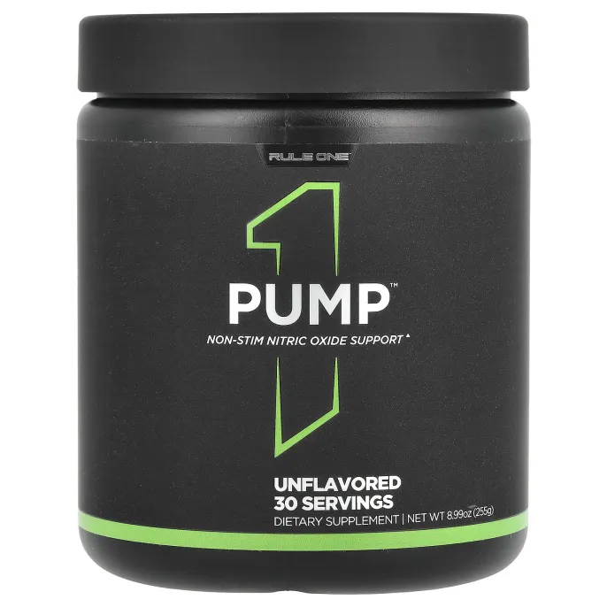 Rule One Proteins, Pump, без добавок, 255 г (8,99 унции)