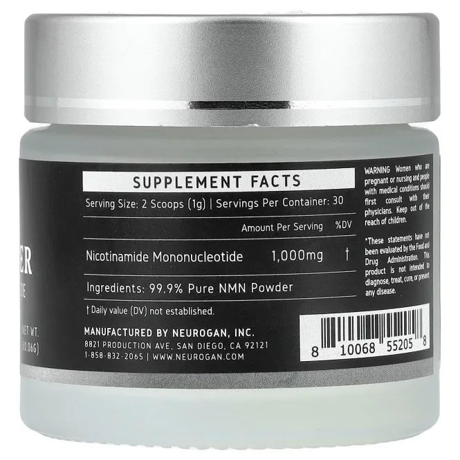 Neurogan Health, NMN, порошок, 30,06 г (1,06 унции)