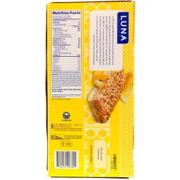 Clif Bar, Luna, Whole Nutrition Bar for Women, Lemonzest, 15 Bars, 1.69 oz (48 g) Each