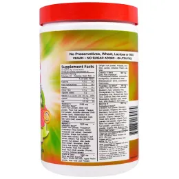 Greens World, Вкусные красные 8000, клубника и киви, 10,6 унций (300 г)