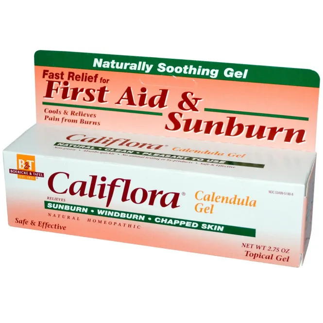 Boericke & Tafel, Califlora, Гель с календулой, Тропический гель, 2.75 унций