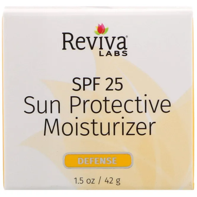 Reviva Labs, Sun Protective Moisturizer, SPF 25, 1.5 oz (42 g)