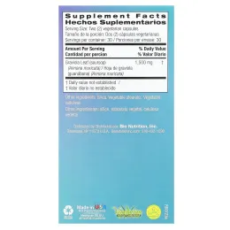 Bio Nutrition, Graviola, 60 вегетарианских капсул