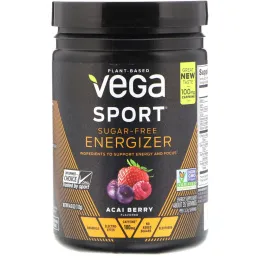 Vega, Sport, стимулятор без сахара, со вкусом ягоды асаи, 4 унц. (112 г)