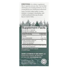 Fungi Perfecti, Чага, 60 растительных капсул