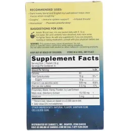 Zarbee's, Снижение болезненных симптомов в горле, при кашле, отхаркивание, вечерний напиток, натуральный яблочно-пряный вкус, 6 пакетиков, 3,4 унц. (96 г)