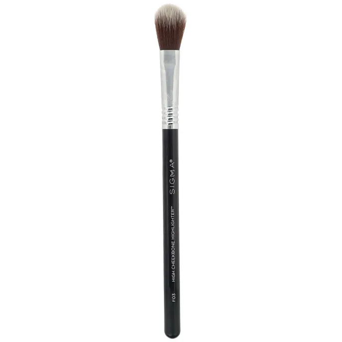 Sigma, F03, High Cheekbone Highlighter, кисть для нанесения хайлайтера на скулы, 1 шт.