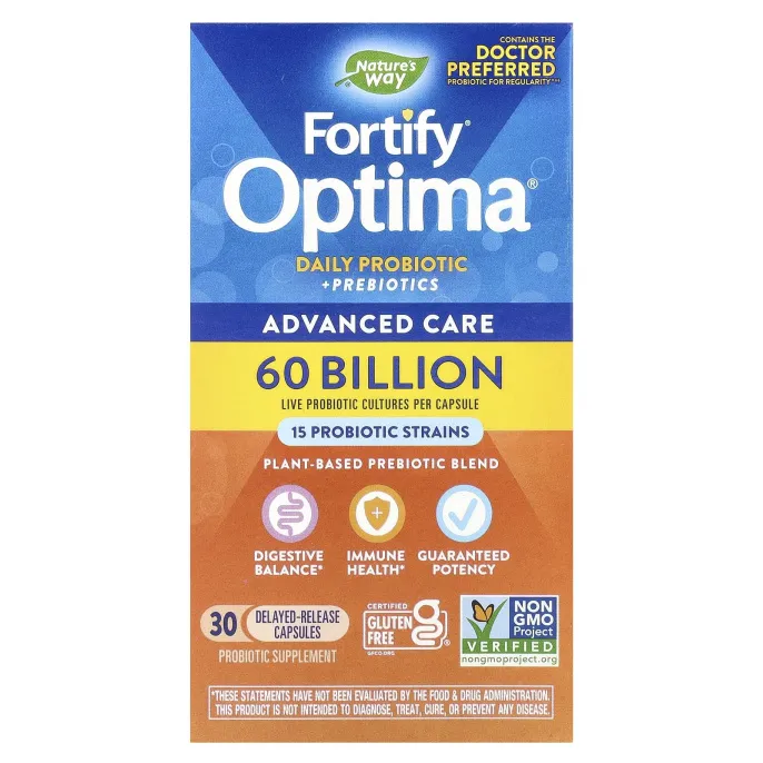 Nature's Way, Fortify Optimaежедневный уход (60 миллиардов) 30 капсул