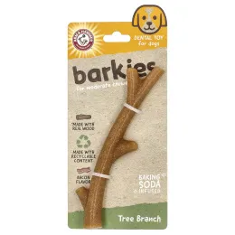 Arm & Hammer, Barkies For Moderate Chewers, стоматологическая игрушка для собак, ветка дерева, бекон, 1 игрушка