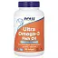 Ультра омега-3, Ultra Omega-3 Now Foods 500 ЭПК/250 ДГК, 180 желатиновых капсул