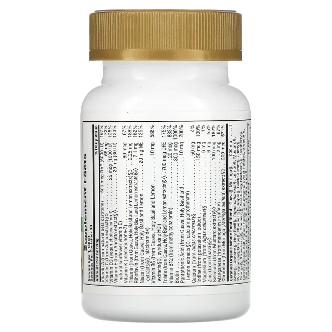 Nature's Plus, Source of Life Garden, мультивитамины для мужчин для приема один раз в день, 30 веганских таблеток