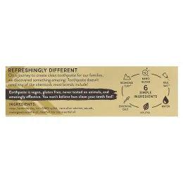 Redmond Trading Company, Earthpaste, удивительно натуральная зубная паста, грушанка, 4 унции (113 г)