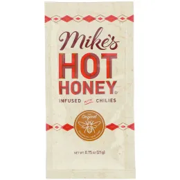 Mike's Hot Honey, с перцем чили, 12 пакетиков по 0,75 унции (21 г)