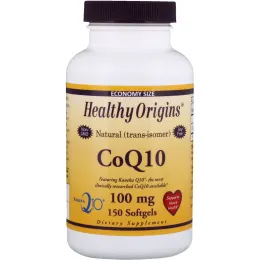 Healthy Origins CoQ10 (Kaneka Q10) 100 мг, 150 желатиновых капсул