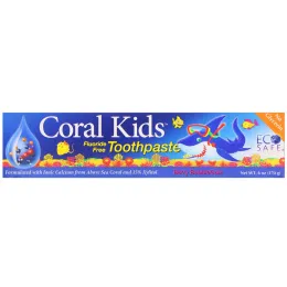 CORAL LLC, Coral Kids Toothpaste, Berry Bubblegum, 6 oz (170 g)
