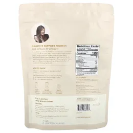 Nuzest, Digestive Support Protein ™, смесь для приготовления растительного протеина, пробиотик и ваниль, 450 г (15,87 унции)