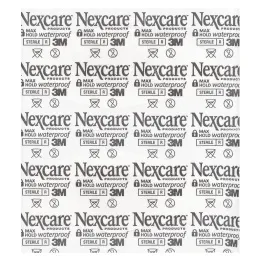Nexcare, Водонепроницаемые бинты, максимальная фиксация, 60 бинтов одного размера