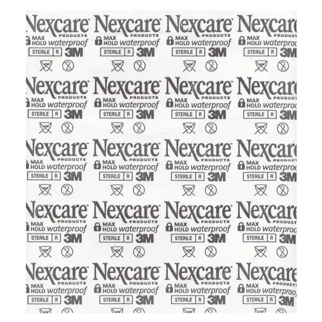 Nexcare, Водонепроницаемые бинты, максимальная фиксация, 60 бинтов одного размера