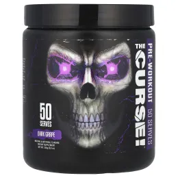 JNX Sports, The Curse, перед тренировкой, темный виноград, 8,8 унции (250 г)