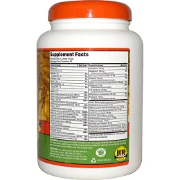 NutriBiotic, Веганский рисовый белок, полный спектр, со вкусом натуральной ванили, 1 фунт и 4 унции (570 г)