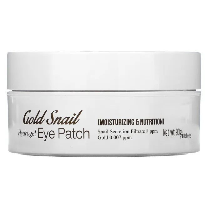 Esfolio, Gold Snail Hydrogel Eye Patch, 60 Patches