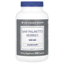 The Vitamin Shoppe, Мужские ягоды серенои, 540 мг, 300 капсул