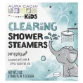 Aura Cacia, Kids, очищающие пароварки для душа, очищение, 3 таблетки