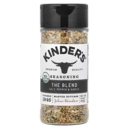 KINDER'S, Приправы, смесь соли, перца и чеснока, 99 г (3,5 унции)