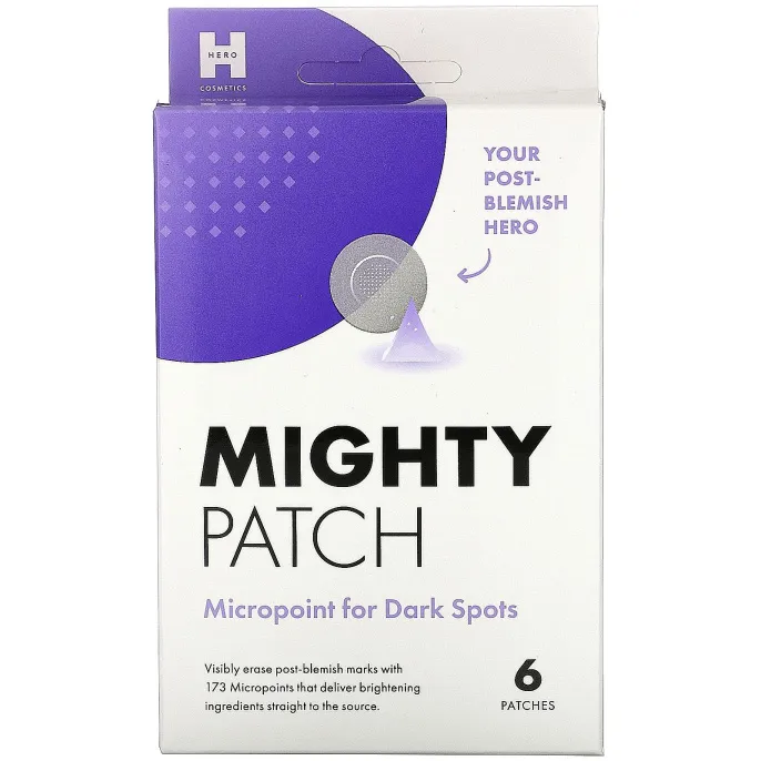 Hero Cosmetics, Mighty Patch, Micropoint, патчи против темных кругов, 6 шт.