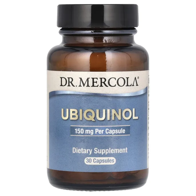 Dr. Mercola, Убихинол, 30 капсул