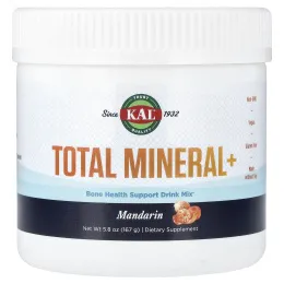KAL, Total Mineral+, со вкусом мандарина, 167 г (5,8 унции)