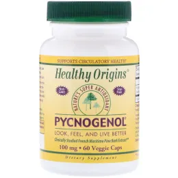 Пикногенол Pycnogenol Healthy Origins 30 мг, 60 капсул