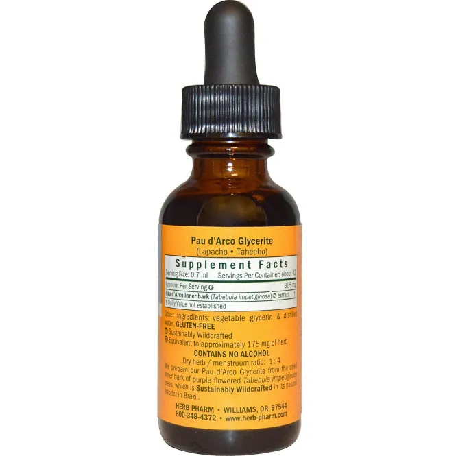 Herb Pharm, Муравьиное дерево, без спирта, 1 жидкая унция (30 мл)