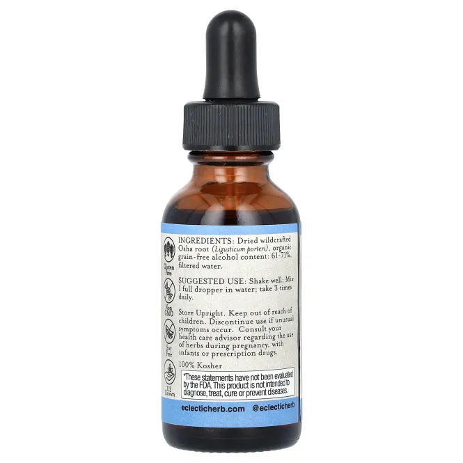 Eclectic Herb, Herb, OSHA, 30 мл (1 жидк. унция)