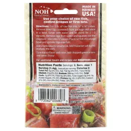 NOH Foods of Hawaii, смесь поке, 11,2 г (0,4 унции)