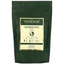 Vahdam Teas, черный чай, Дарджилинг, для ежедневного использования, 100 г (3,53 унции)